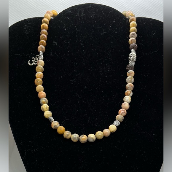 Picture Jasper Half Mala - Picture 3 of 3